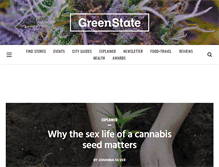 Tablet Screenshot of greenstate.com